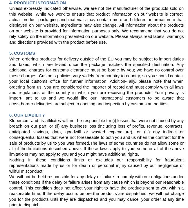 Veritas användningsvillkor