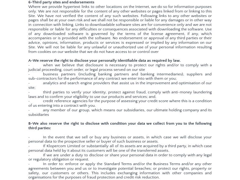 Veritas sekretesspolicy